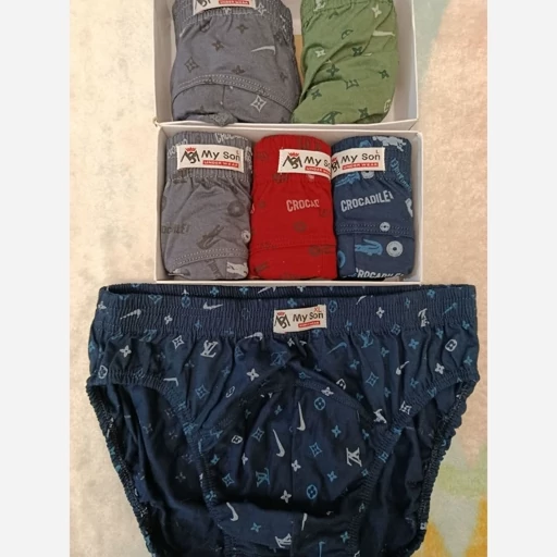 شورت مردانه نخی اعلا جعبهای لاکچری (15 عددی)